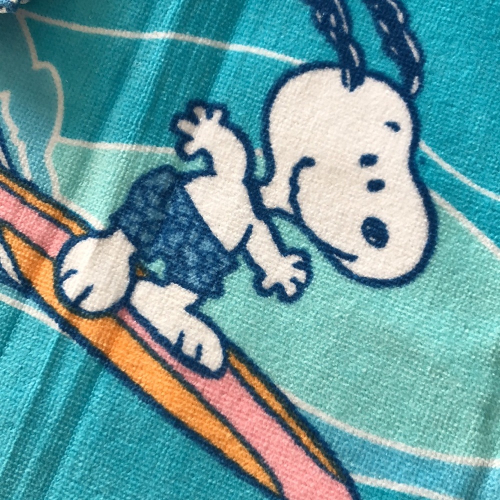 Peanuts Snoopy Surf BEACH Towel - Picture 6 of 9